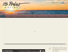 Tablet Screenshot of itsperfectmalibu.com